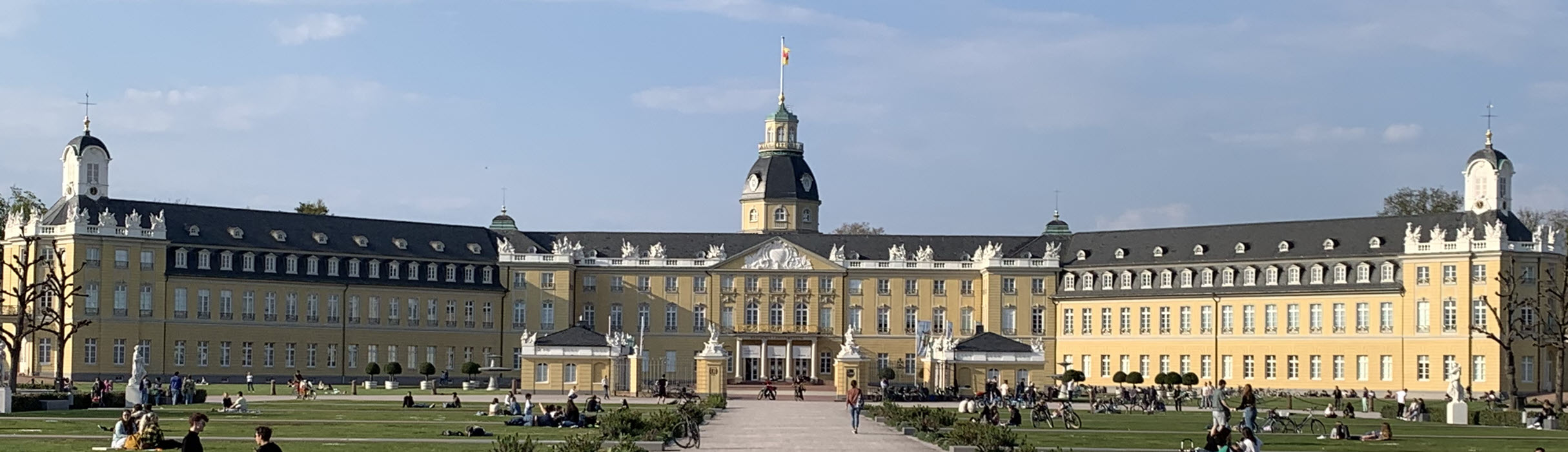 Ansicht Schloss Karlsruhe