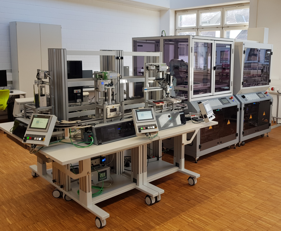 Technologieschema Technologieschema der Lernfabrik